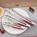 Multi-function Buffet serving utensils Salad BBQ  Pasta Stainless Steel Food Clamp Serving Tongs